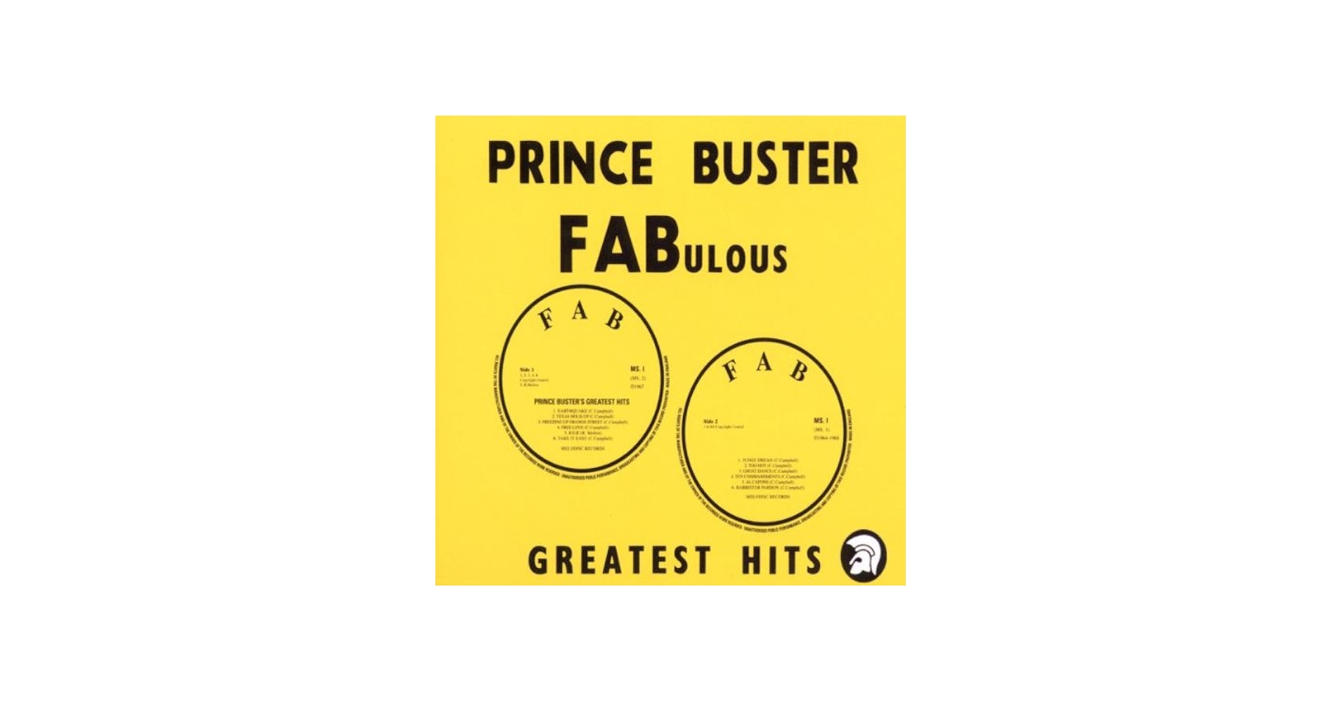 Prince Buster - Fabulous - Greatest Hits + 6 - Amazon.com Music