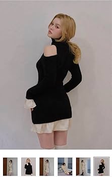 Amazon.co.jp: アンドマリー andmary Demi knit mini dress : 文房具