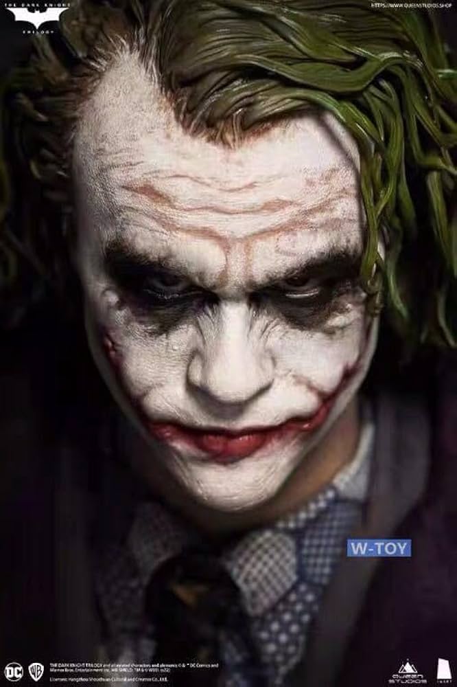 1/6 カスタム植毛ヘッド ダークナイト ジョーカー 審問2.0Ver. 1/6
