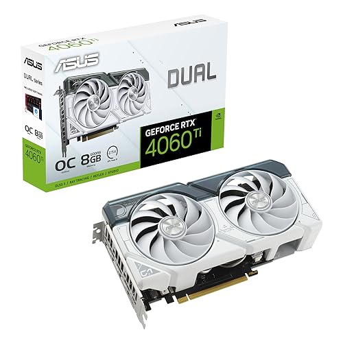 グラフィックボード・グラボ・ビデオカード PNY RTX 4060 8GB WHITE