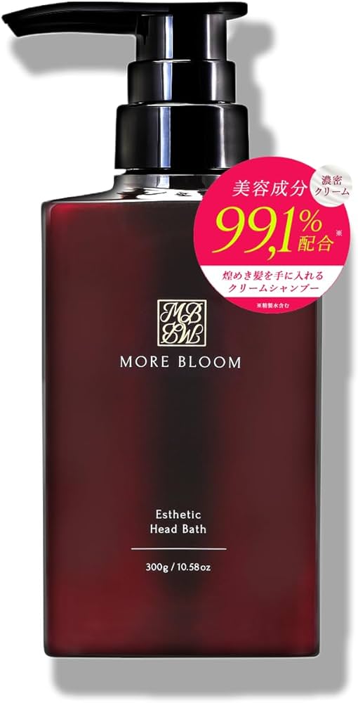 Amazon | MORE BLOOM エステヘッドバス 300g クレイ クリーム