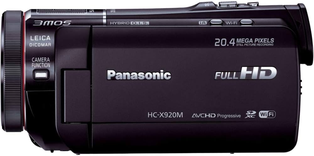Amazon.co.jp: Panasonic デジタルハイビジョンビデオカメラX920 内蔵
