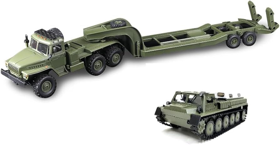 Amazon.co.jp: WPL 2.4GHz 1/16 RTR B36-3 6WD ミリタリートレーラー