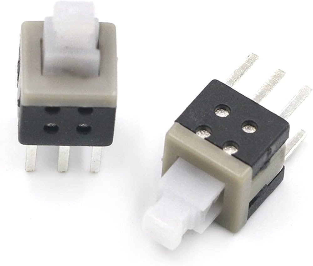 Amazon.co.jp: 電源制御スイッチボタン 10 個/ロット 5.8x5.8 7x7 8x8