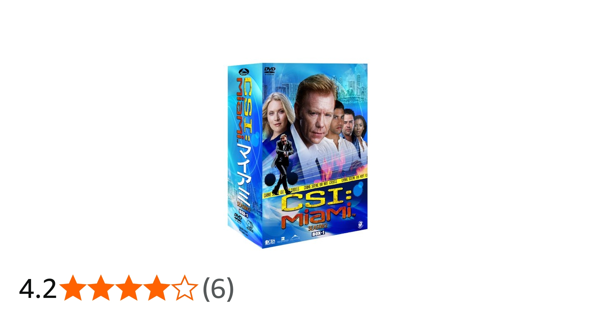 Amazon.co.jp: CSI:マイアミ シーズン2 コンプリートBOX-1 [DVD