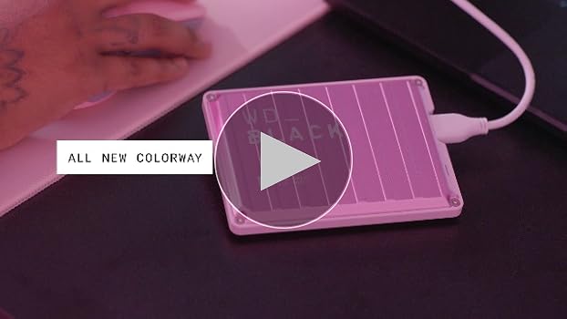 Amazon.com: WD_Black 2TB Pink P10 Game Drive Portable External