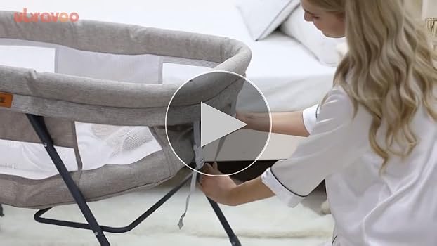 Amazon.co.jp: UBRAVOO ベビーベッド ゆりかご 折りたたみ 組み立て