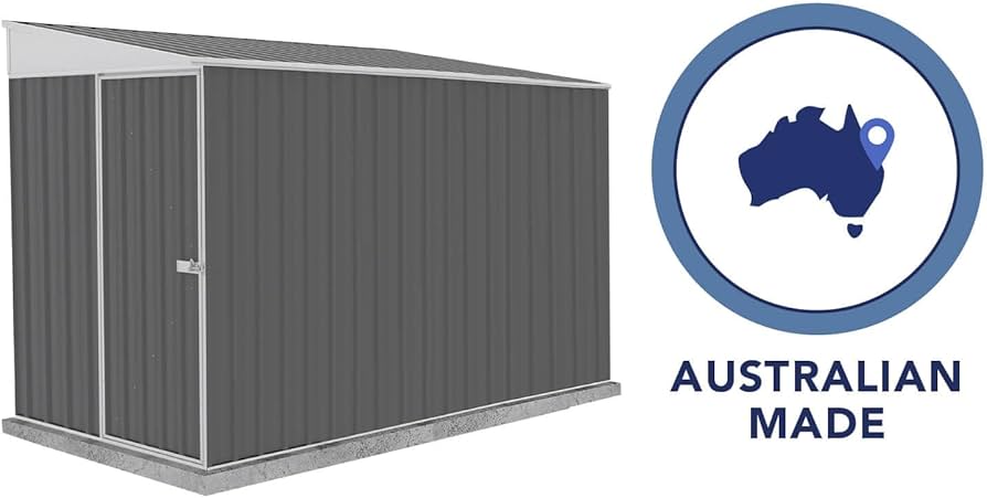 Amazon.com : Absco Durango 5 Ft. x 10 Ft. Metal Storage Shed DIY
