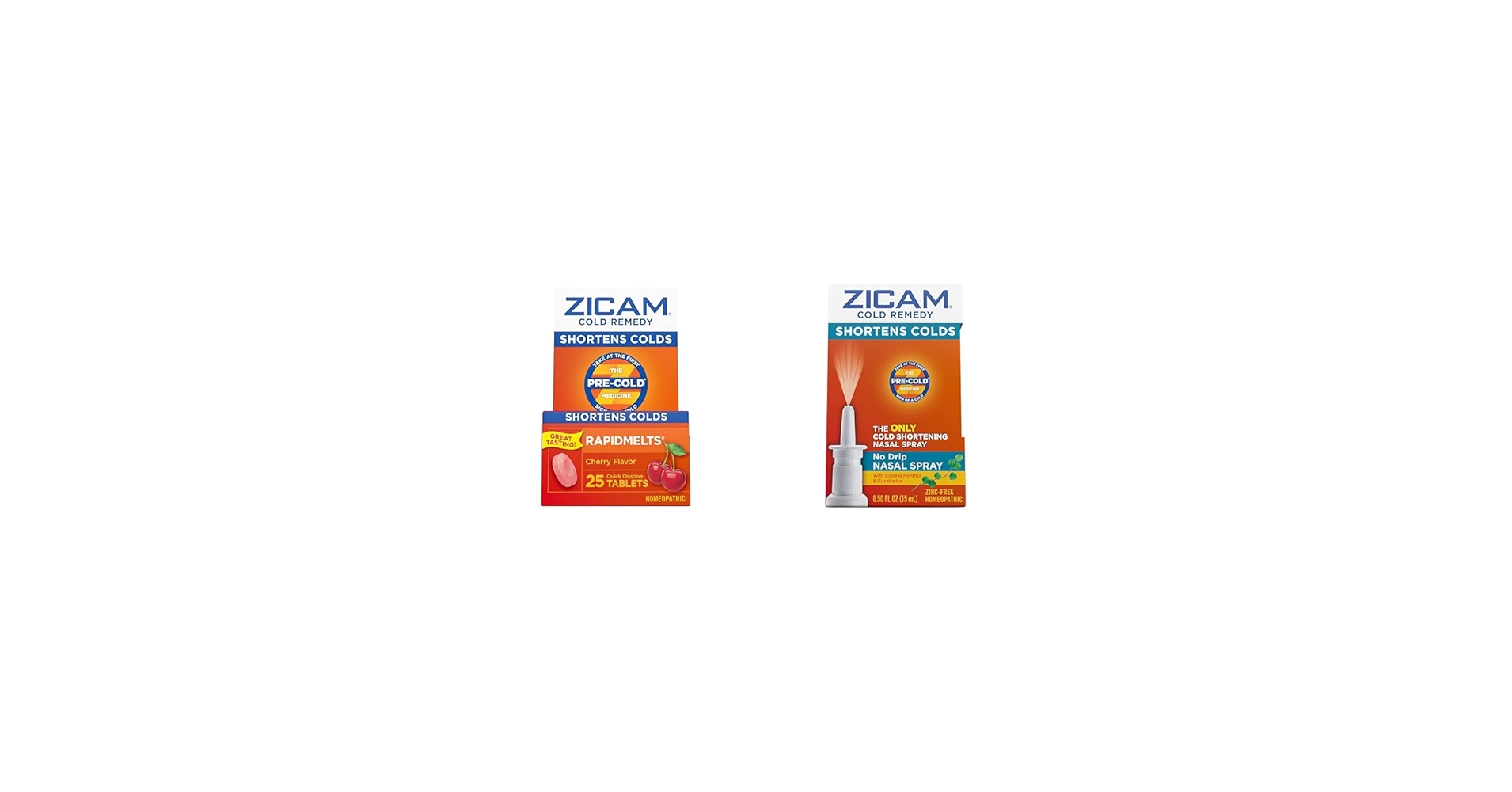 Amazon.com: Zicam Cold Remedy, Cherry Rapidmelts (25 Count) and No