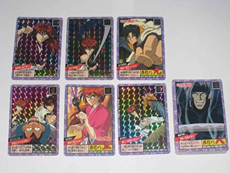 Amazon.co.jp: カードダス るろうに剣心 抜刀絵巻第一幕 フルコンプ 全