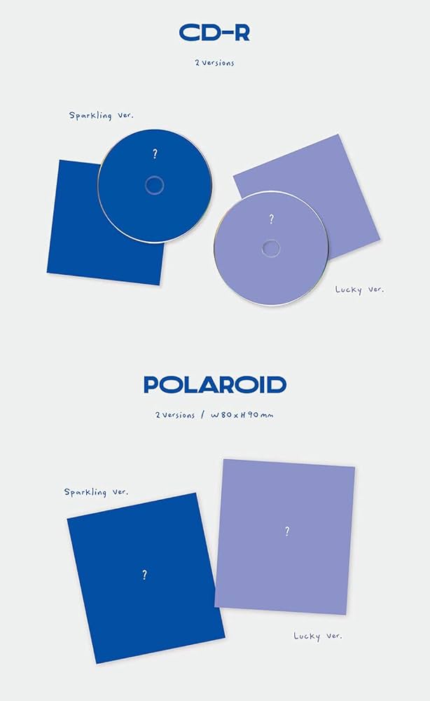 Amazon.com: TWS [SPARKLING BLUE] 1st Mini Album (LUCKY Ver.) K-POP