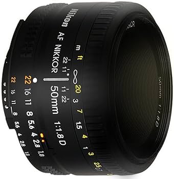 Amazon.com : Nikon AF FX NIKKOR 50mm f/1.8D Lens with Auto Focus