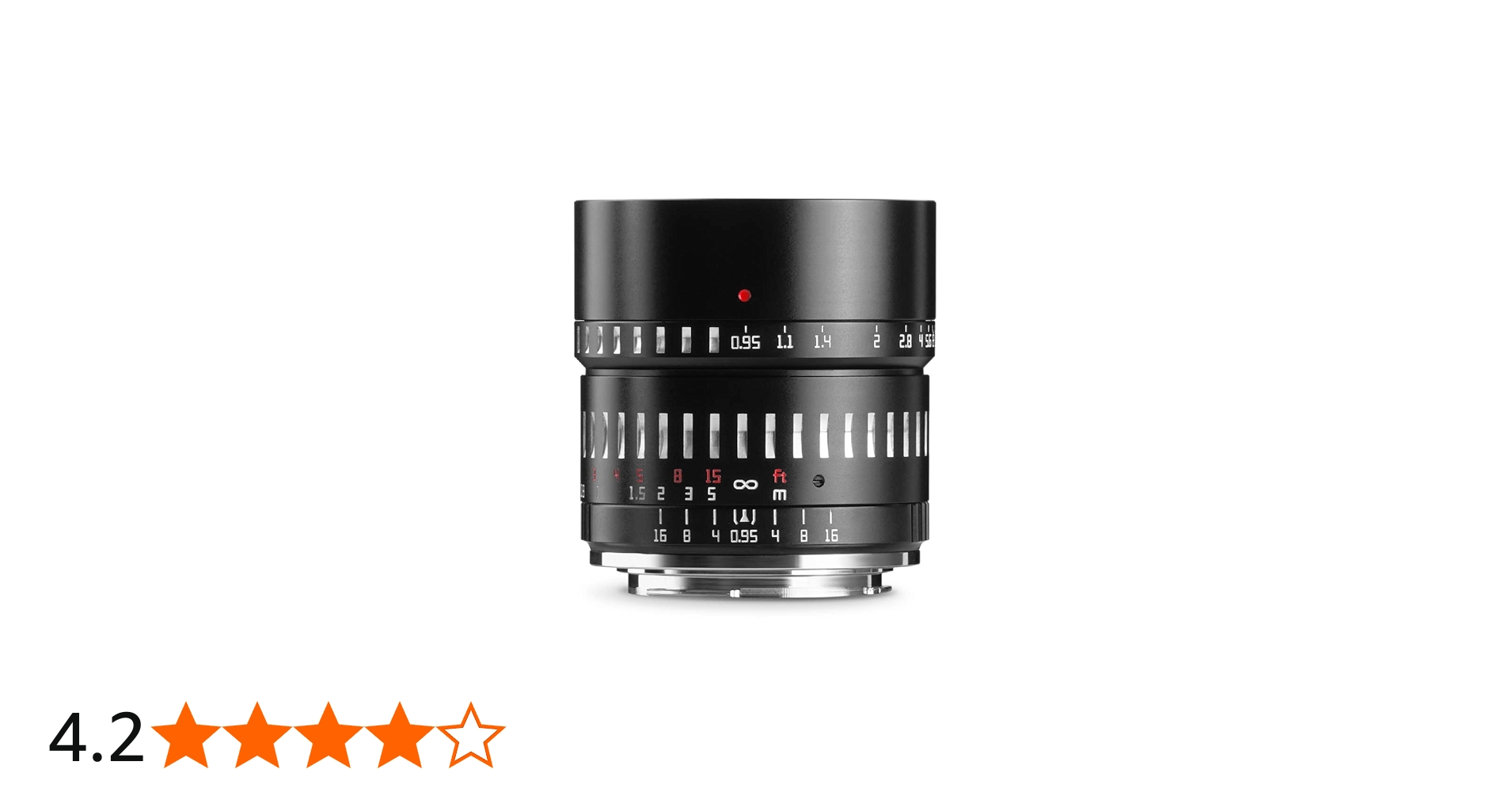 Amazon.co.jp: TTArtisan 50mm f/0.95 C Xマウント 富士フイルムX
