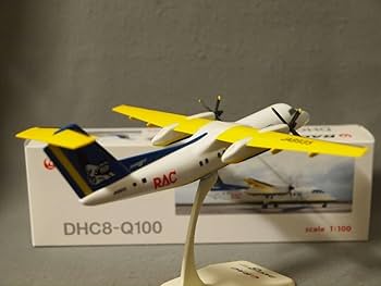 Amazon.co.jp: 1/100 DHC8-Q100 RAC 琉球エアーコミューター JA8935