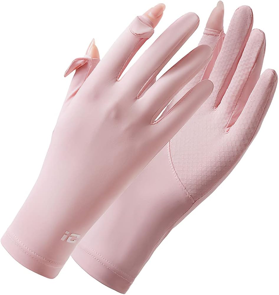 Amazon | [Tophana] 手袋 レディース 夏用 【-5°ひんやり冷肌触感