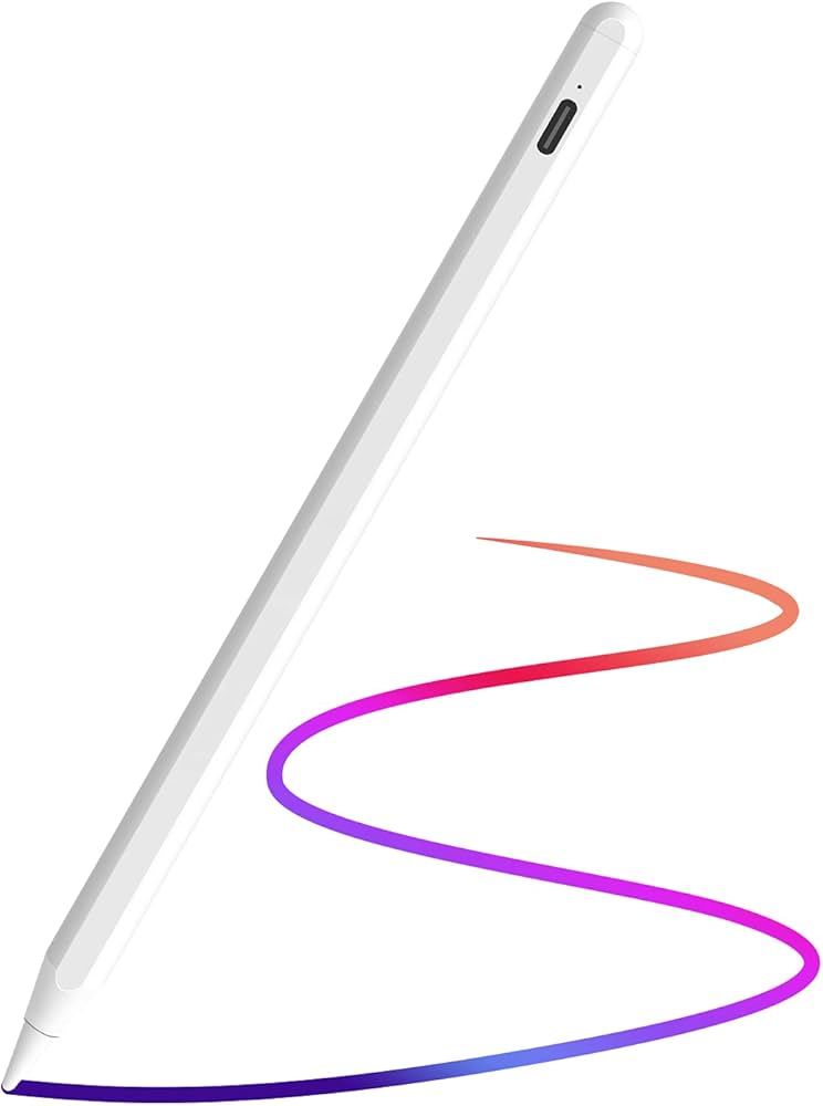 Lápis para Apple iPad 10/9/8/7/6ª geração, Pro 7ª/6ª/5ª/4ª/3ª, Air