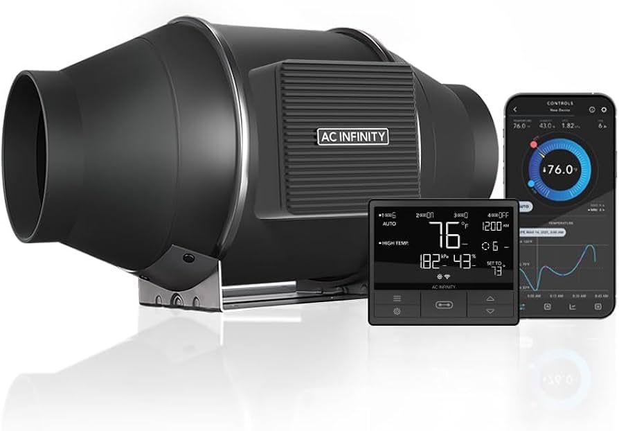 Amazon.co.jp: AC Infinity CLOUDLINE PRO T4 静音 4インチ インライン