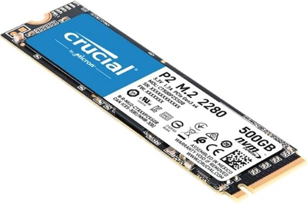 Amazon | Crucial(クルーシャル) P2 1TB 3D NAND NVMe PCIe M.2 SSD