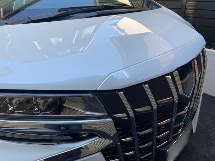 Amazon | アルファード30系後期専用 ボンネットフードトップカット済み