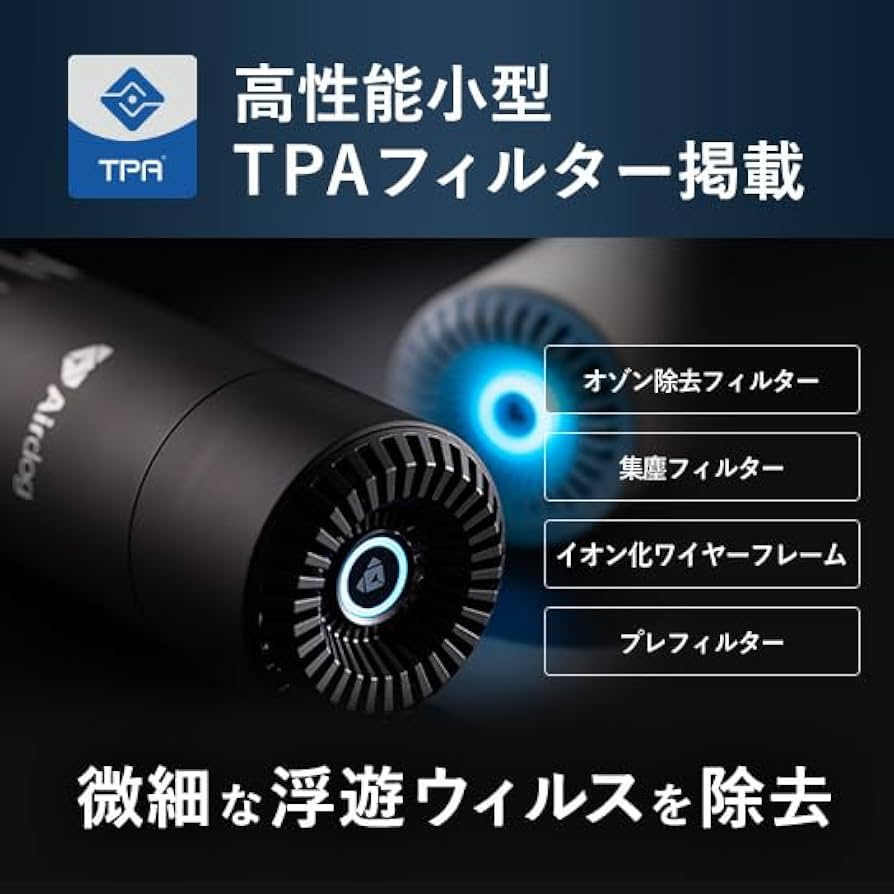 Amazon.co.jp: Airdog mini portable ホワイト【エアドッグ ミニ