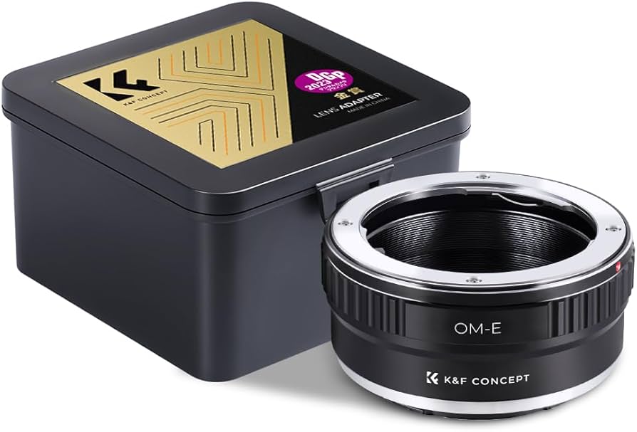 Amazon.com : K&F Concept Lens Mount Adapter for Olympus OM Lens to