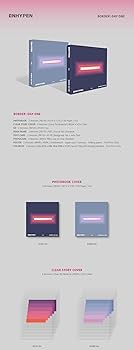 Amazon.com: Enhypen Border : Day One 1st Mini Album Dusk Version