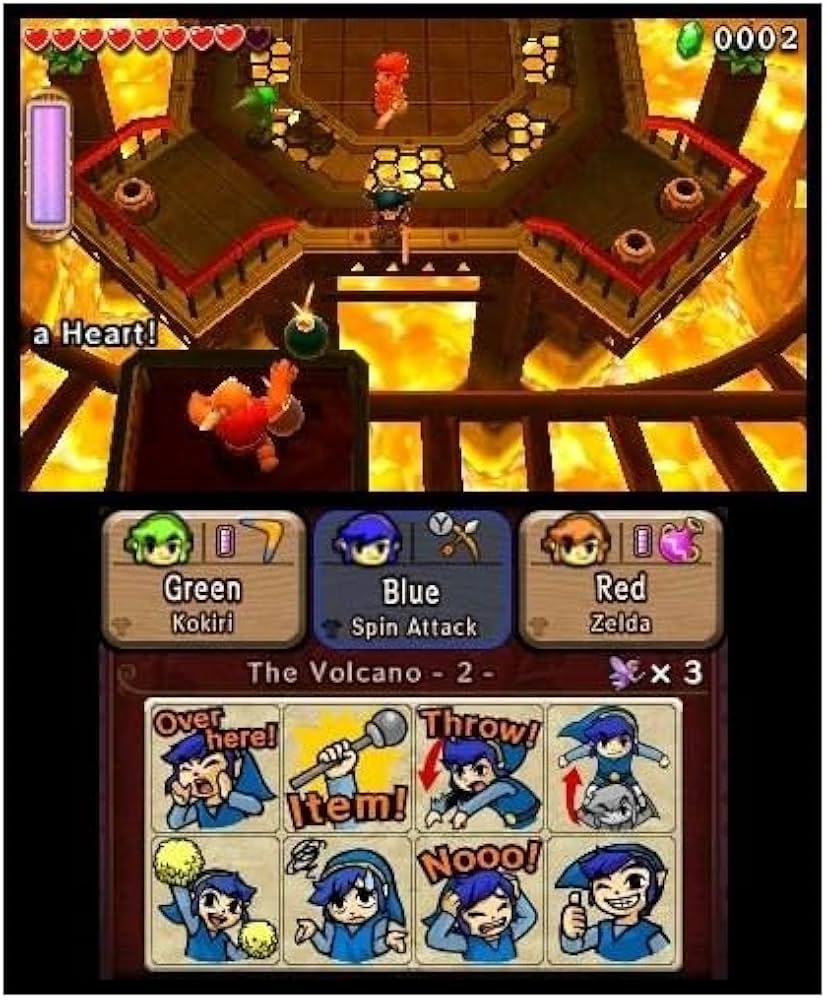 Amazon.com: The Legend of Zelda Tri Force Heroes (Nintendo 3DS