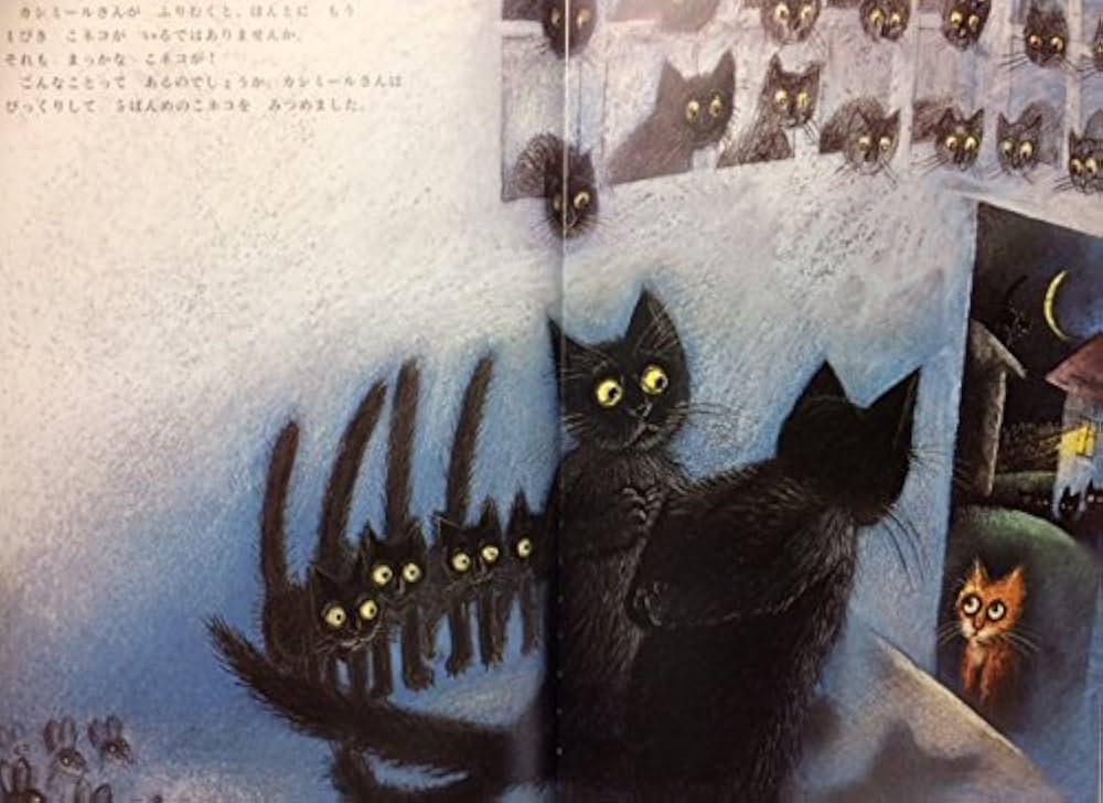 Amazon.co.jp: くろねこのかぞく : ピョートル ウィルコン, ヨゼフ