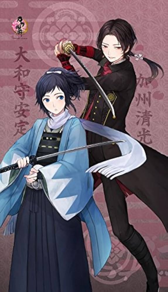 Amazon.co.jp: 刀剣乱舞-ONLINE- 加州清光・大和守安定のれん : ホビー