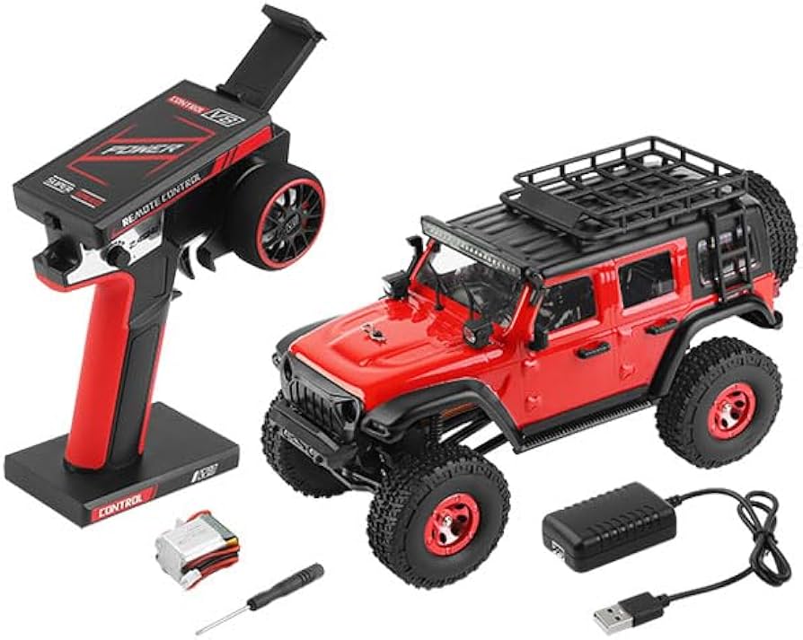 Amazon.co.jp: ハイテック WL 1/24 4WD Mini Rock Crawler CLIMBING