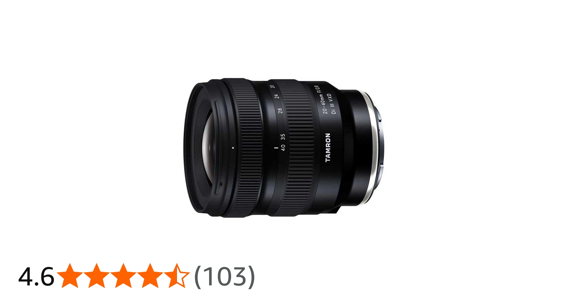 TAMRON 20-40mm F/2.8 Di III VXD Lens for Sony Full-Frame