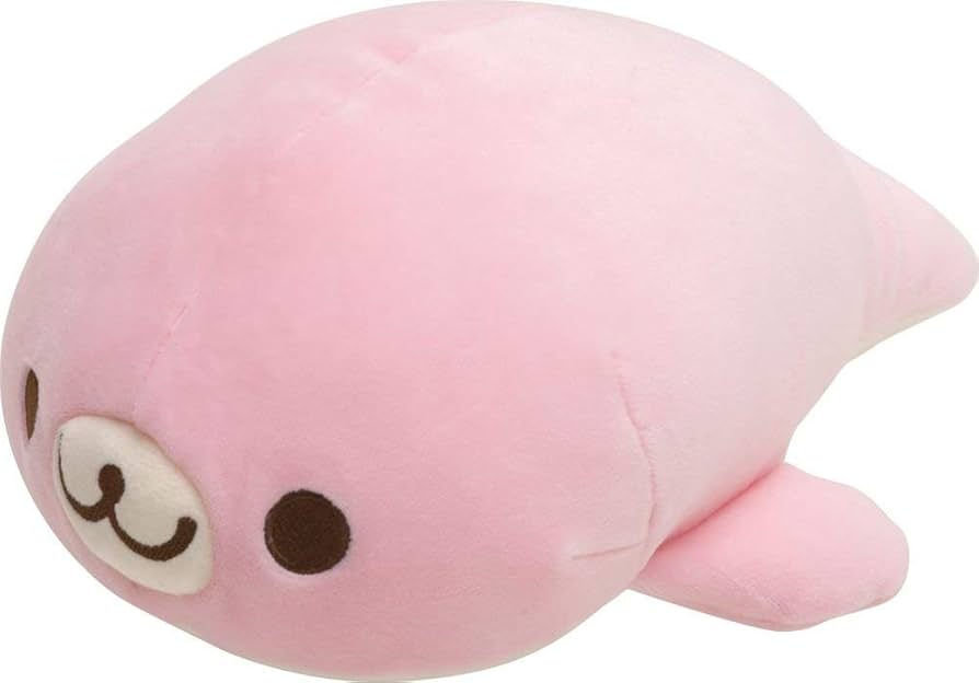 Amazon.co.jp: San-x まめゴマ くったりまめゴマぬいぐるみM さくら