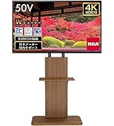 Amazon | RCA 43V型4K対応テレビ HDR10 ダブルチューナー搭載 外付け