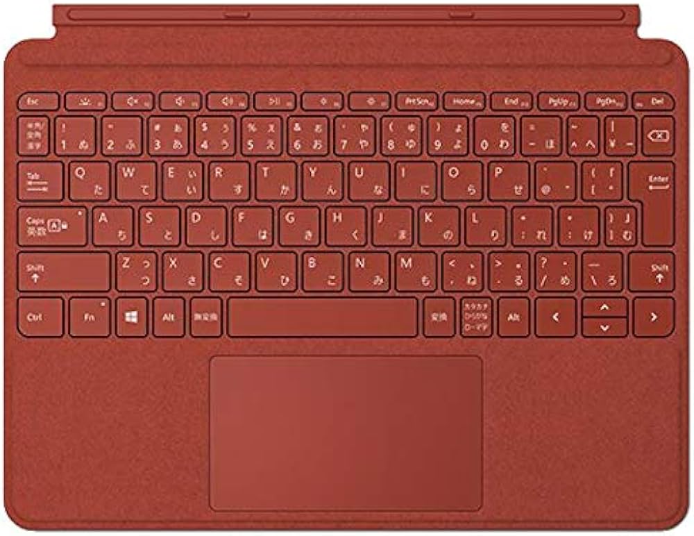 Amazon.co.jp: Microsoft Surface Go Signature Type Cover, Poppy Red