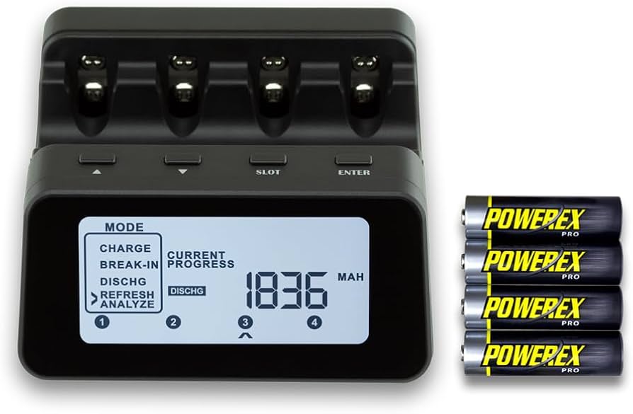 Amazon.com: Powerex MH-C9000PRO Professional Charger-Analyzer with