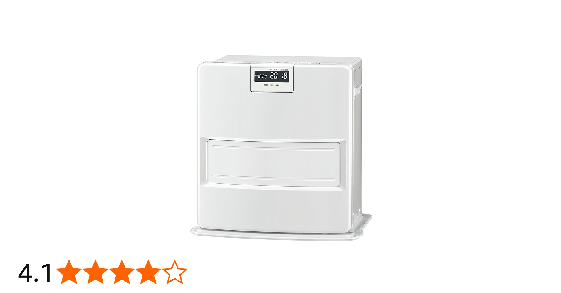 Amazon | コロナ：石油ファンヒーター(ホワイト)/FH-VX3621BY-W