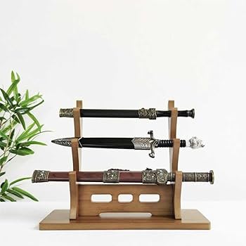 Amazon.co.jp: TAKEY刀掛け 刀置き 剣置き 無垢材剣ラック 剣ラック 剣