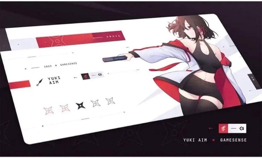 Amazon.co.jp: Yuki Aim Gamesense Radar マウスパッド yukiaim : 家電
