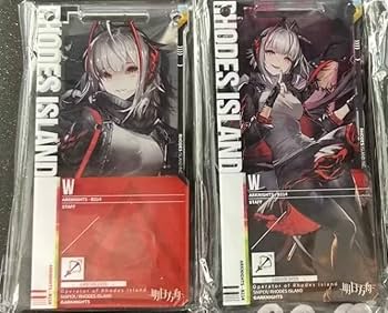 Amazon.co.jp: アークナイツ 通行認証 W 昇進前/昇進後 2種セット