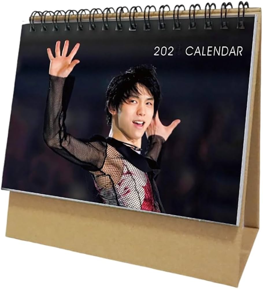 Amazon | 羽生結弦 カレンダー 2026年 卓上カレンダー スケジュール