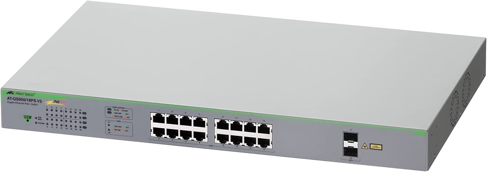 Amazon | アライドテレシス AT-GS950/18PS V2 スイッチングハブ 4628R