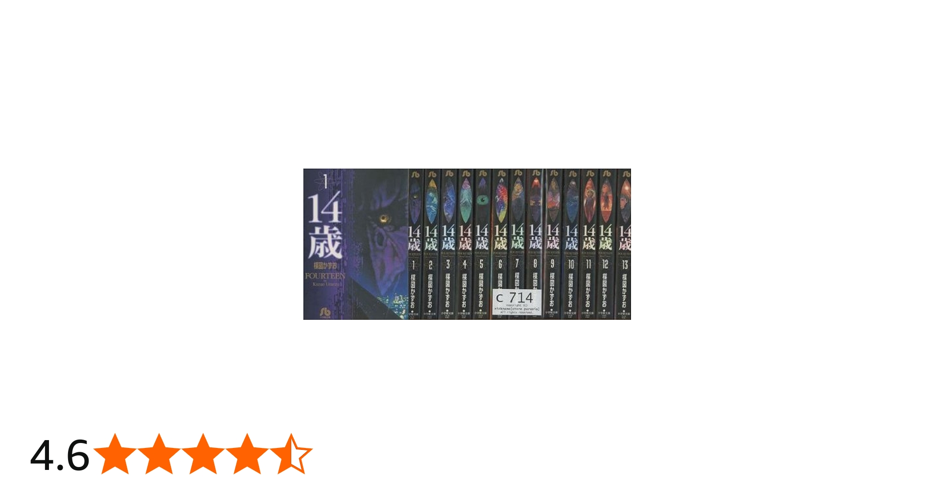 14歳 全13巻完結(文庫版)(小学館文庫) [マーケットプレイス コミック