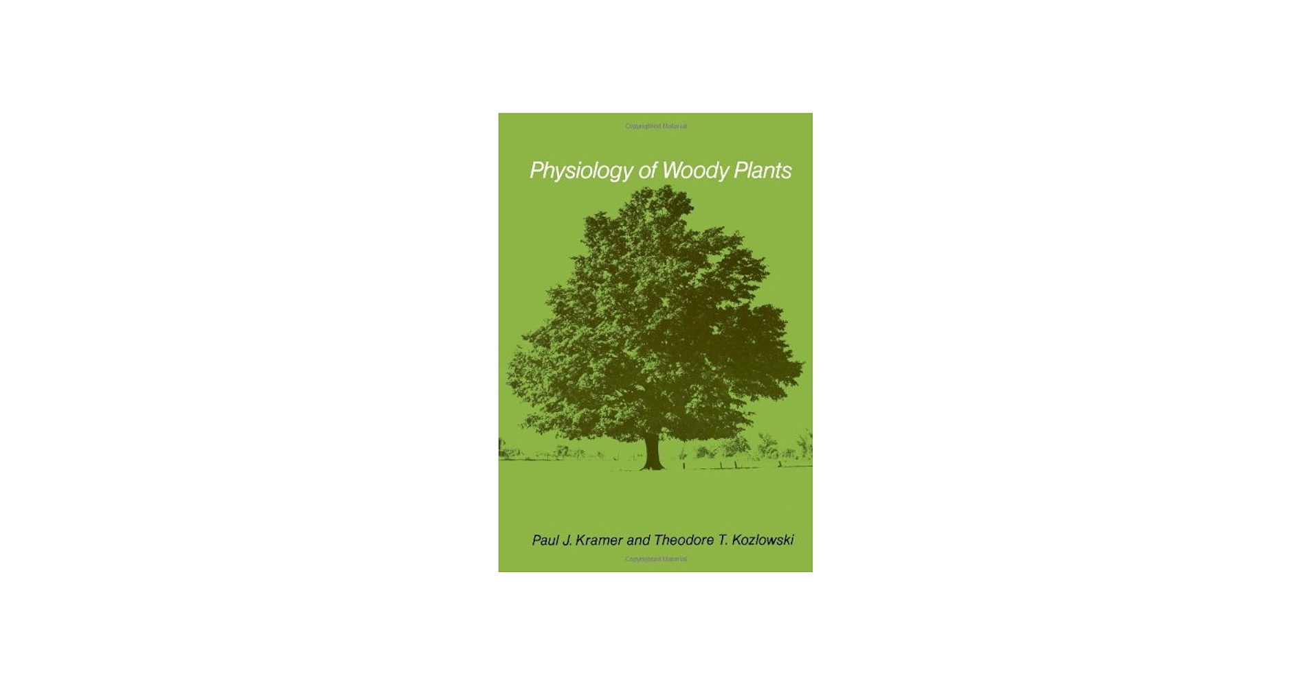 Amazon.com: Physiology of Woody Plants: 9780124250505: Paul J
