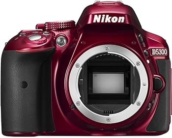 Amazon | Nikon デジタル一眼レフカメラ D5300 レッド 2400万画素 3.2