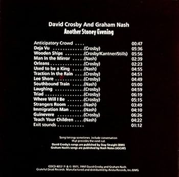 Crosby, Nash - Another Stoney Evening - Amazon.com Music