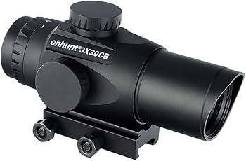 Amazon.co.jp: ohhunt プリズムスコープ 3倍 ライフルスコープ 3x30