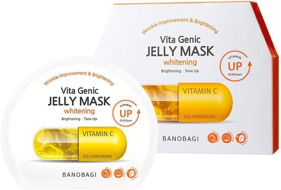 Amazon.co.jp: BANOBAGI VITA GENIC JELLY MASK WHITENING 10枚/箱
