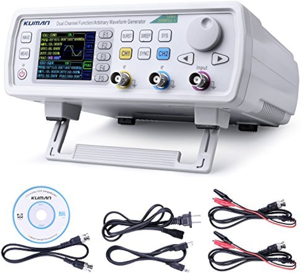 Amazon | Kuman 高精度 信号発生器 デジタル DDS信号発生器 周波数計
