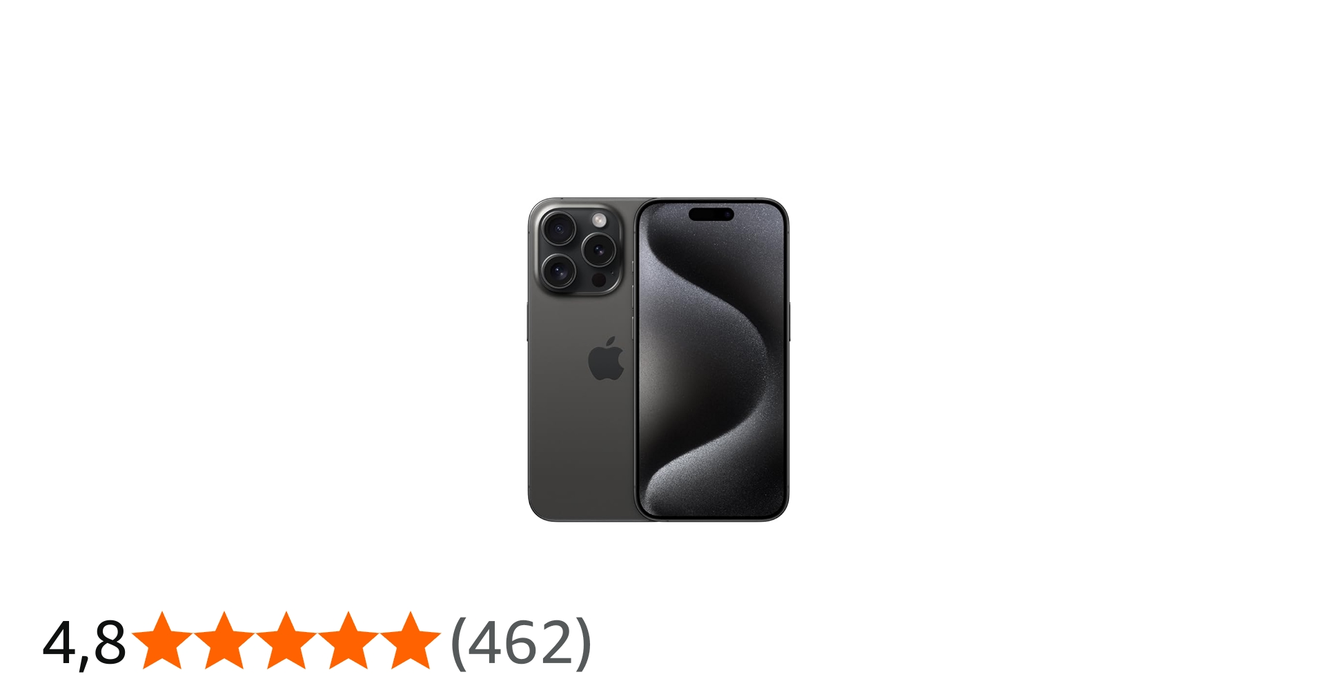 Apple iPhone 15 Pro (128 GB) — Titânio preto | Amazon.com.br