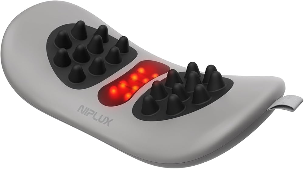 Amazon | NIPLUX 腰枕 EMS 温熱 腰 背中 クッション 温める グッズ 腰